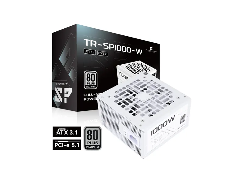 კვების ბლოკი THERMALRIGHT TR-SP1000W 1000W 80 PLUS PLATINUM ATX 3.1 Full-Modular