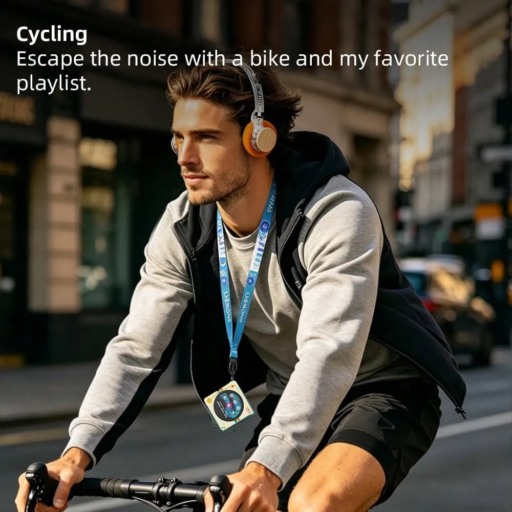 Hi-Res აუდიო პლეერი FiiO SNOWSKY DISC F5381D HiFi Music Player, Dual DAC Digital Audio Player, Bluetooth 5.4 LDAC, Touchscreen Blue