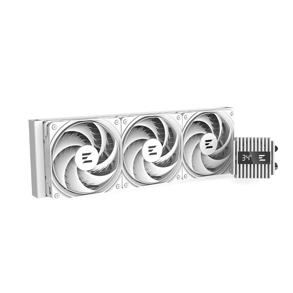 ქულერი Zalman LCS Alpha 2 A36 ARGB, LGA1700, 1200, 115x, AM5, AM4, TDP 360W, white