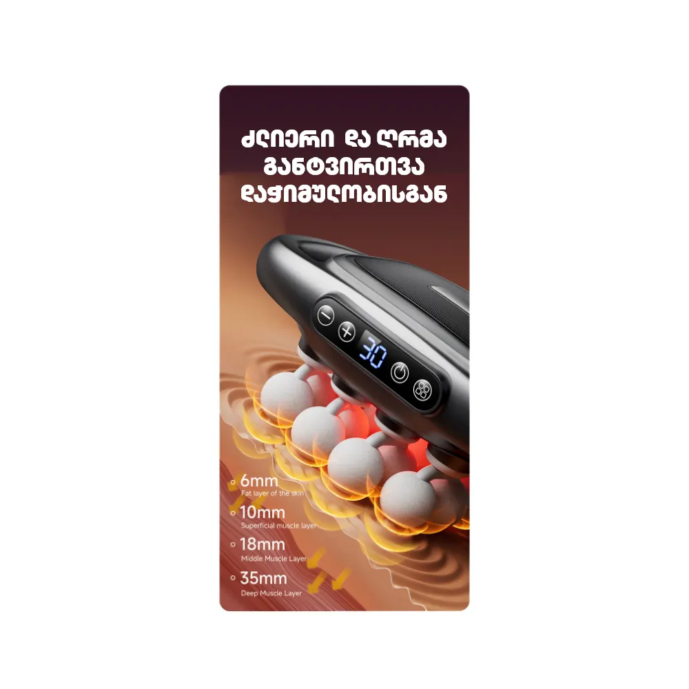მასაჟორი ALLX AXM-524G, Massager, Black