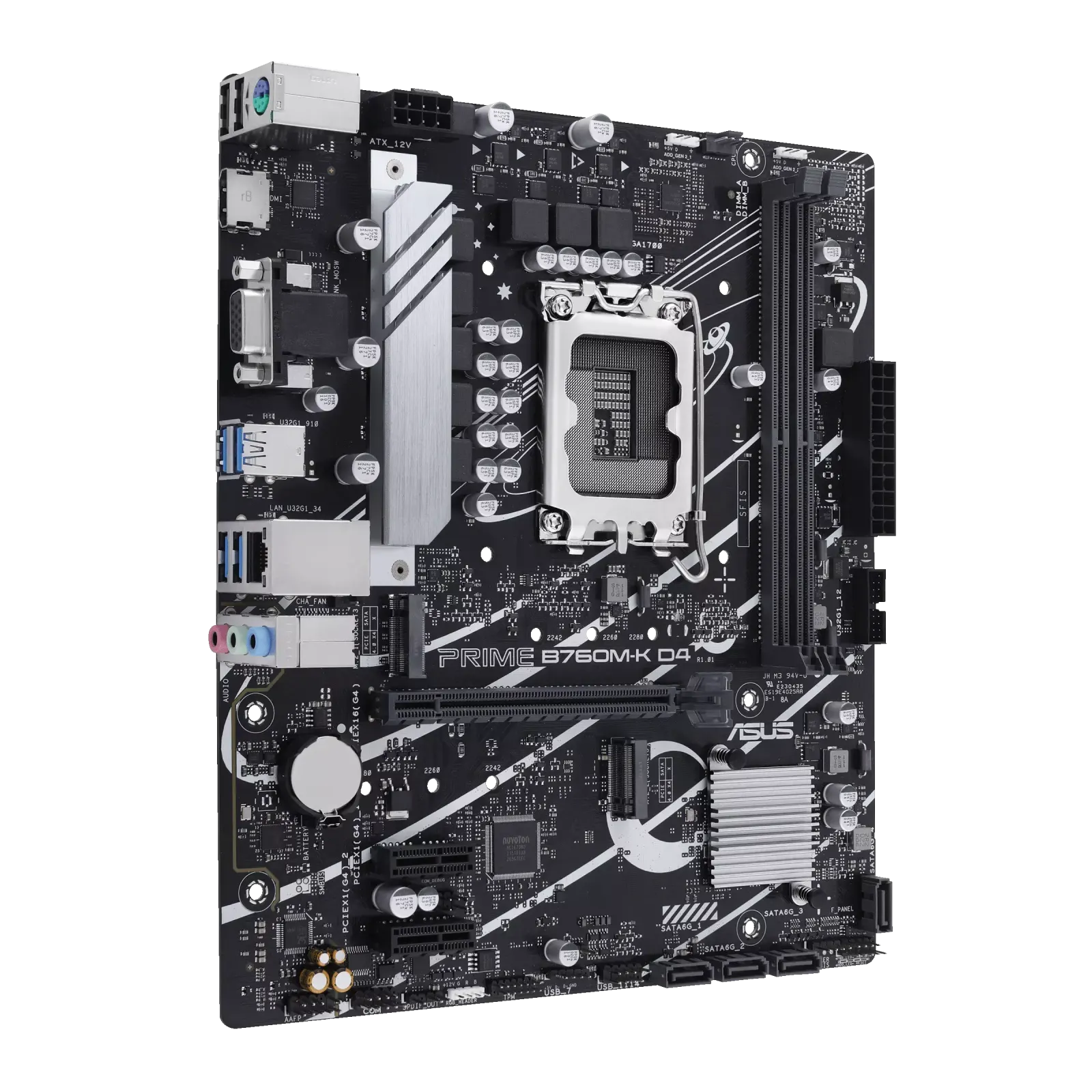 დედაპლატა ASUS, PRIME B760M-K D4