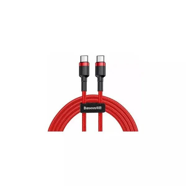 Type-C კაბელი Baseus USB-C to USB-C 2m Red