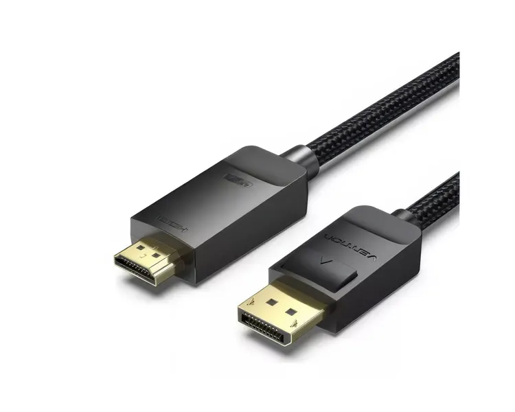 კაბელი Vention HFKBH 4K/60Hz DisplayPort to HDMI Cable 2m Black