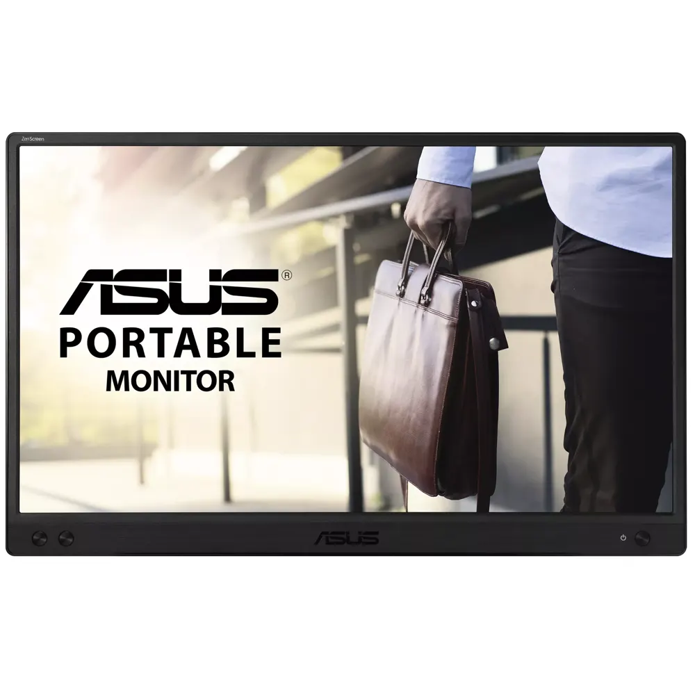 მონიტორი Asus MB166C ZenScreen, 15.6", Portable Monitor, FHD, IPS, Type-C, Black