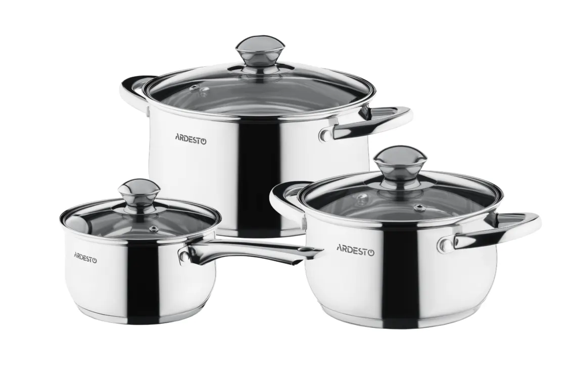 6 pcs set Ardesto Gemini Gourmet, stainless steel