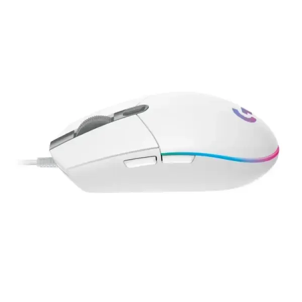 logitech, G203, Mouse (RGB) White