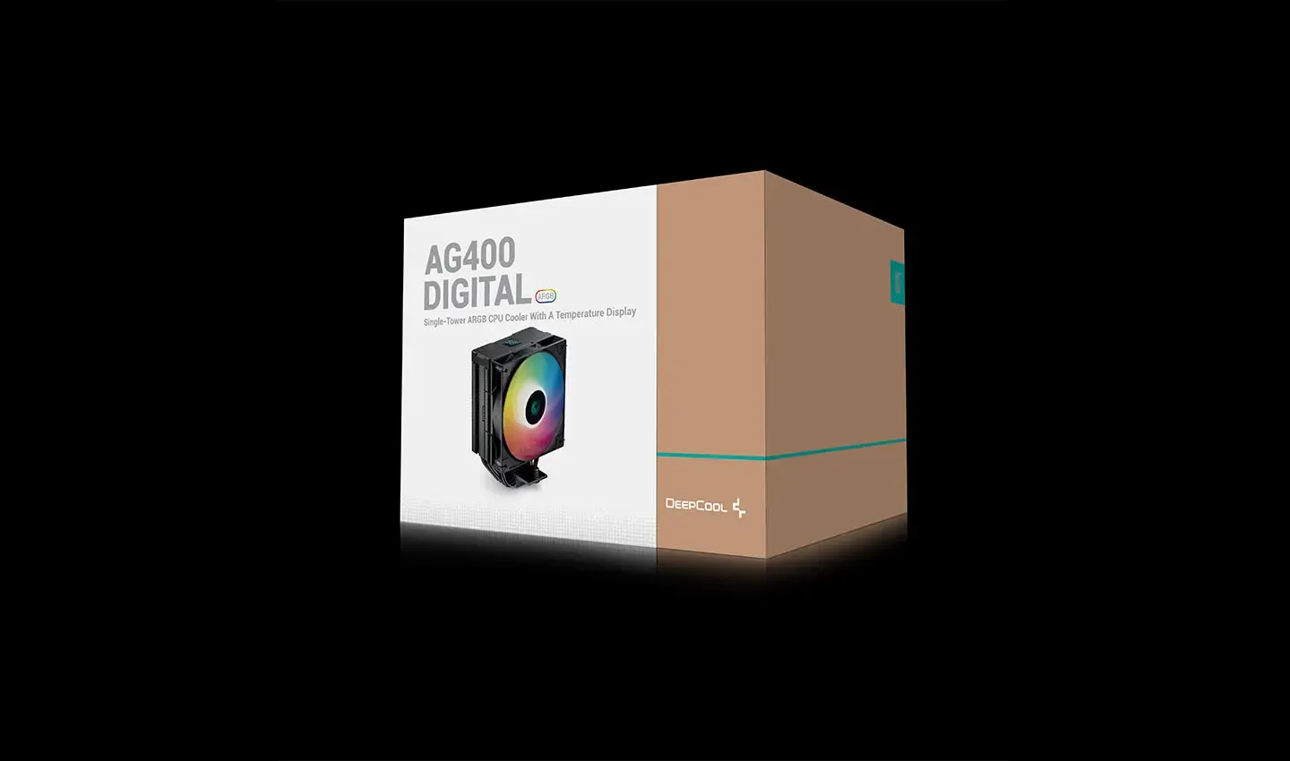 DeepCool, AG400 DIGITAL BK ARGB CPU Cooler