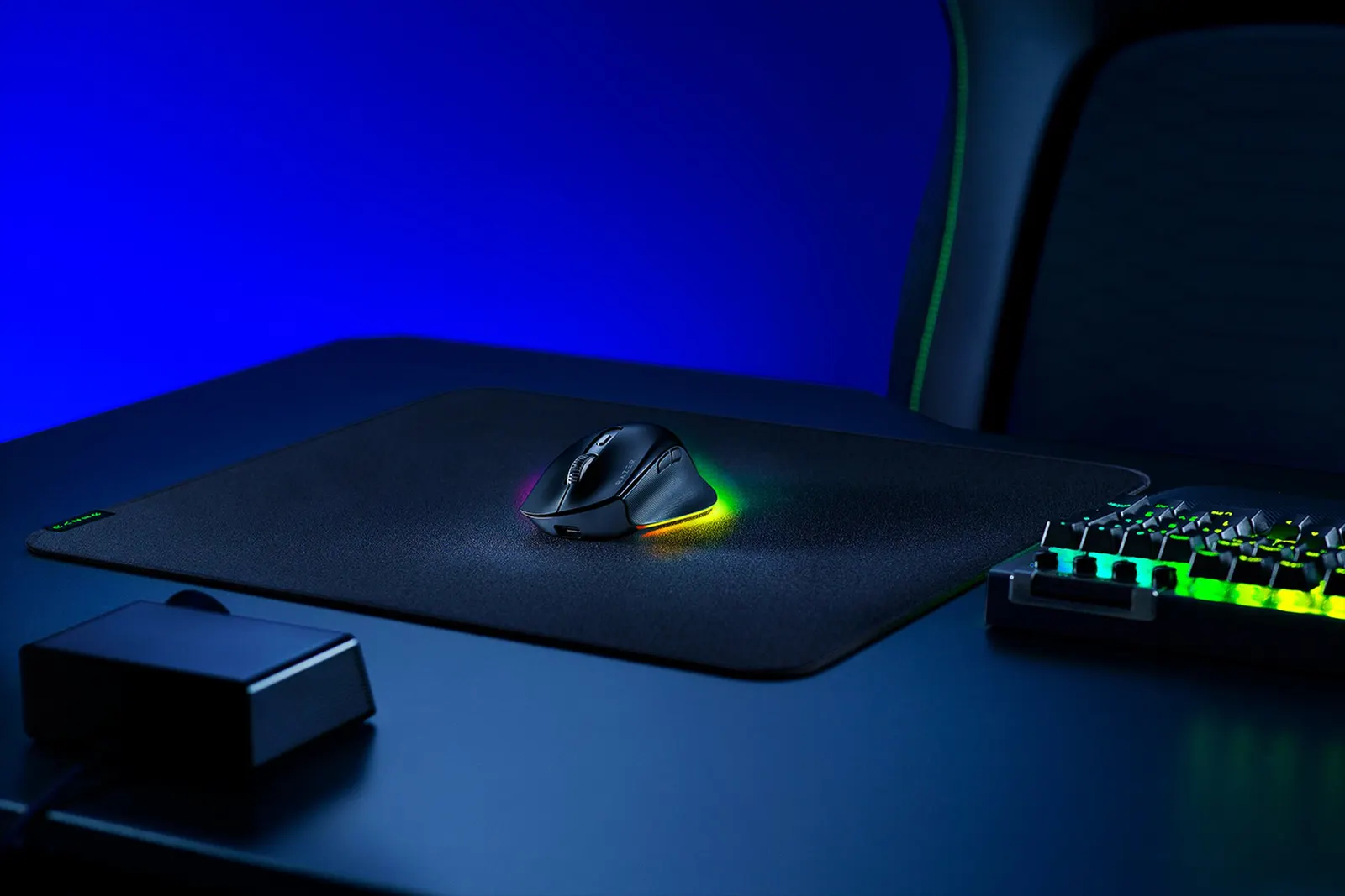 მაუსი Razer Mouse Pro Click V2, RGB, USB-A/WL/BT, black