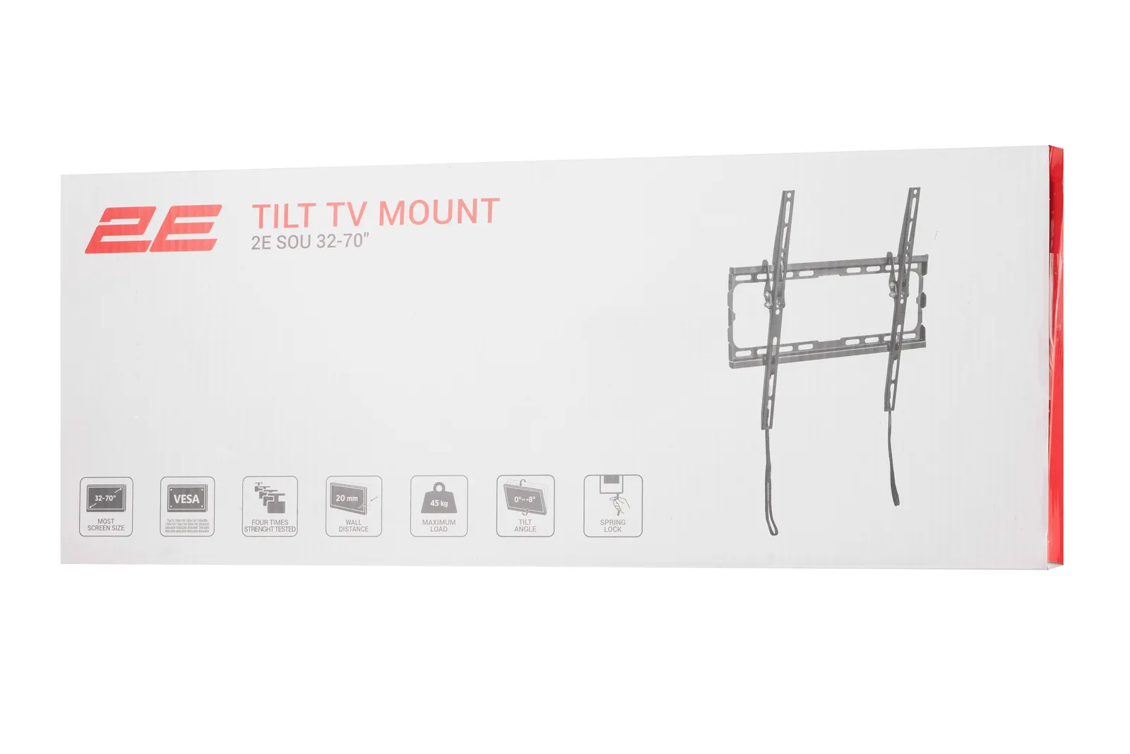 ტელევიზორის საკიდი 2E Tilt TV mount Sou 32-70"