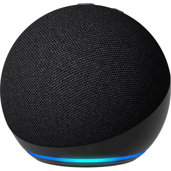 ჭკვიანი დინამიკი Amazon Echo Dot (5th Gen) Charcoal - Amazon Alexa, Wi-Fi, iOS 14.0+, Android 9.0+, Fire OS 7.0+, USA Plug