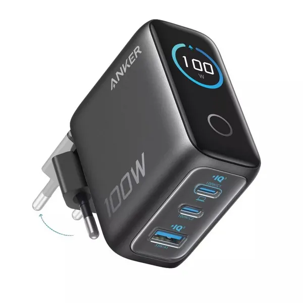 დამტენი Anker Charger 100W Grey
