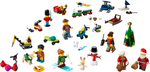 კონსტრუქტორი LEGO City Advent Calendar 2024 60436