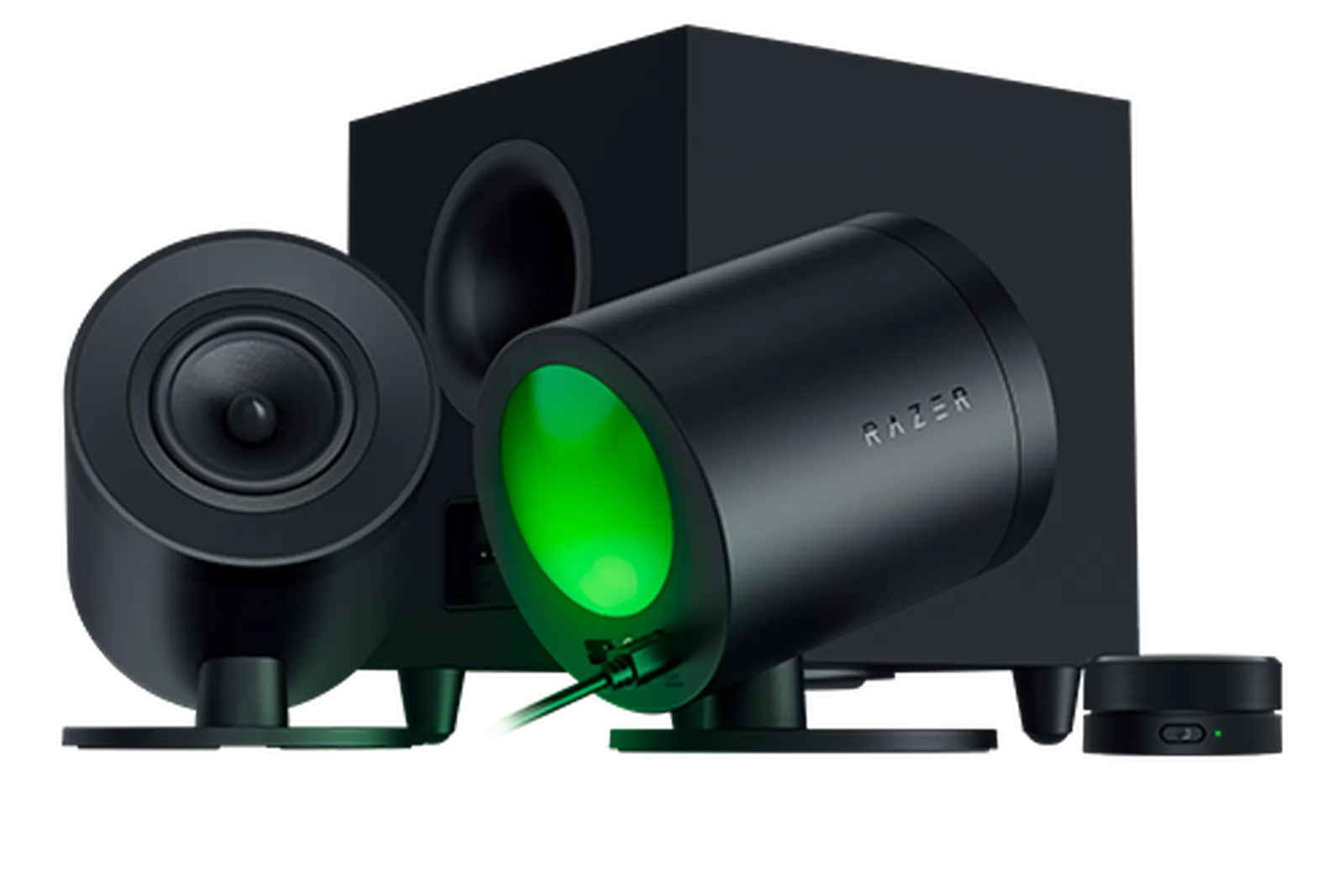 დინამიკი Razer Multimedia speaker Nommo V2 Pro 2.1, USB-A, RGB, black