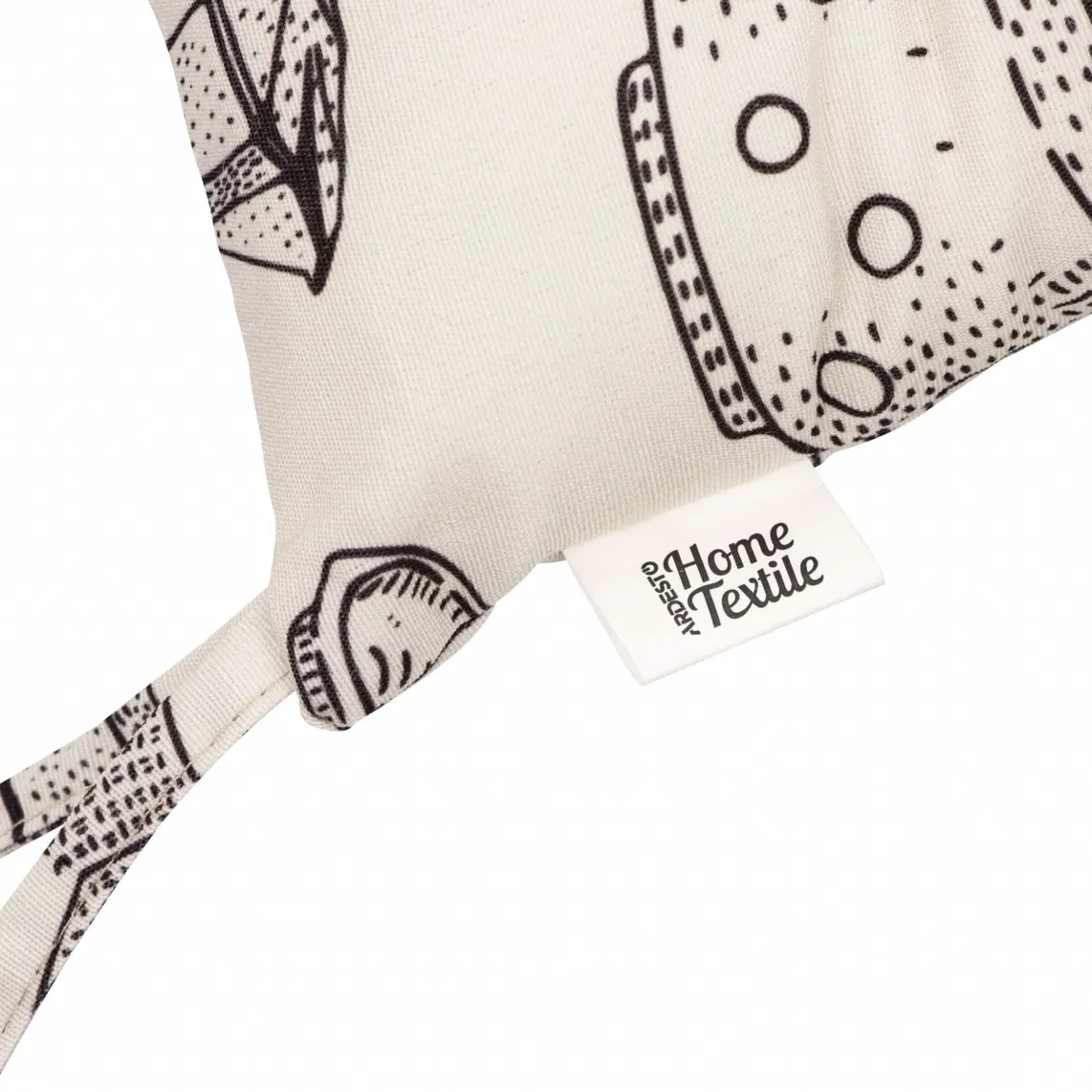 სკამის ბალიში Ardesto Sitpad Kitchen 40x40cm, 90% polyester, 10% cotton