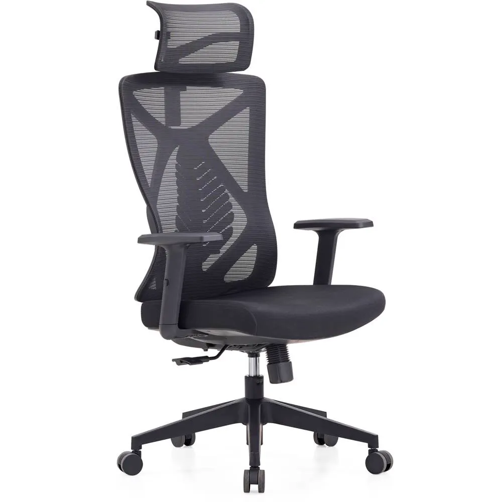 საოფისე სავარძელი ALLX MS-1225, Office Chair, Black