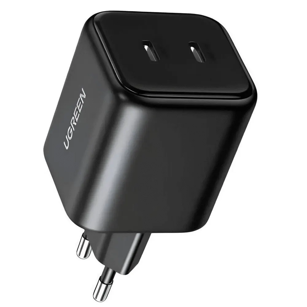 UGREEN X526 (65058), 45W, Dual Type-C GaN Fast Charger, Black