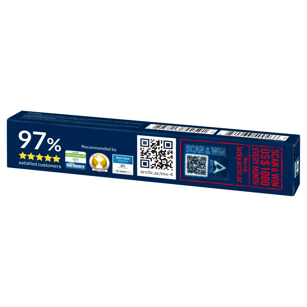 თერმოპასტა Arctic MX-4 Thermal Paste 4g With Spatula