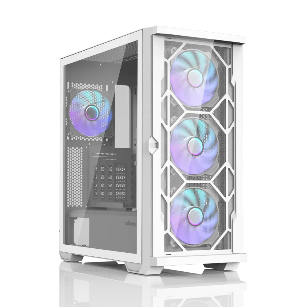 ქეისი Zalman Z10 DUO ATX Mid Tower White