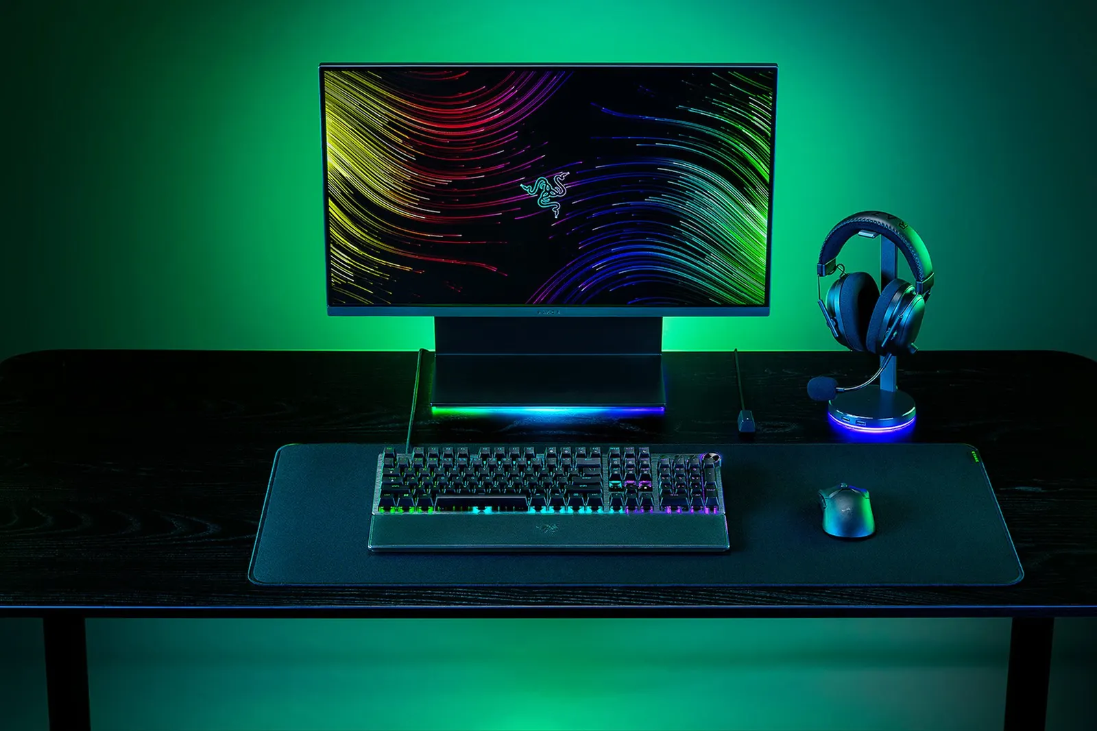 Razer Keyboard Huntsman V3 Pro RGB 104key Analog Optical Switches GEN-2, USB-A/ EN, black
