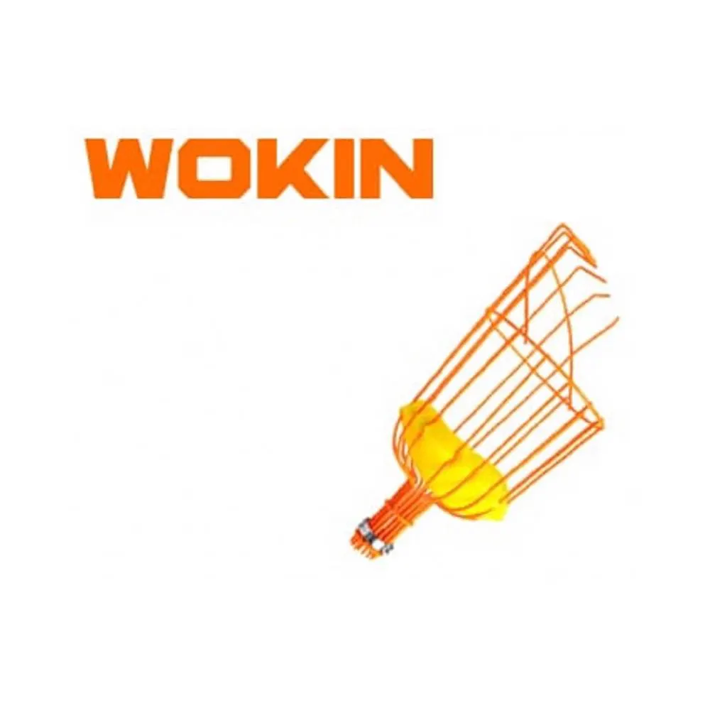 ხილის საკრეფი Wokin 313013 + 313016 TELESCOPIC POLE FRUIT PICKER, Orange