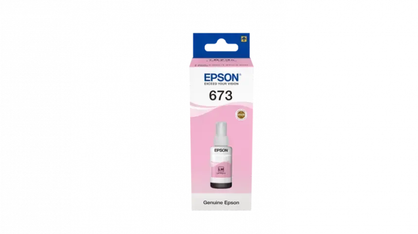 EPSON, 673 Light Magenta ink bottle C13T67364A