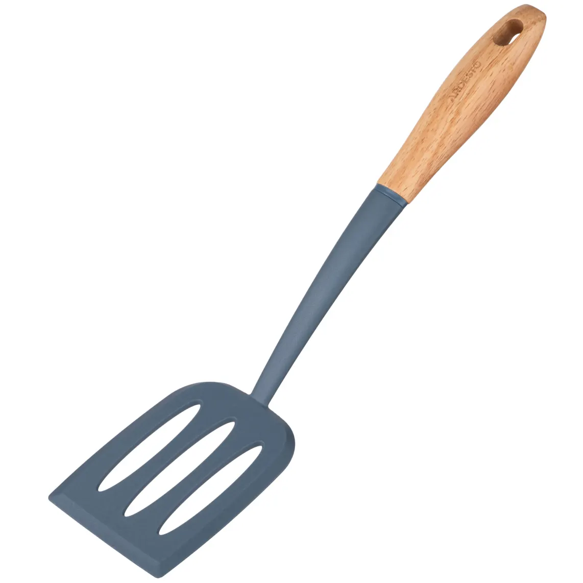 კულინარიული ნიჩაბი Ardesto Slotted turner Midori, 34.5cm, nylon, wood, blue