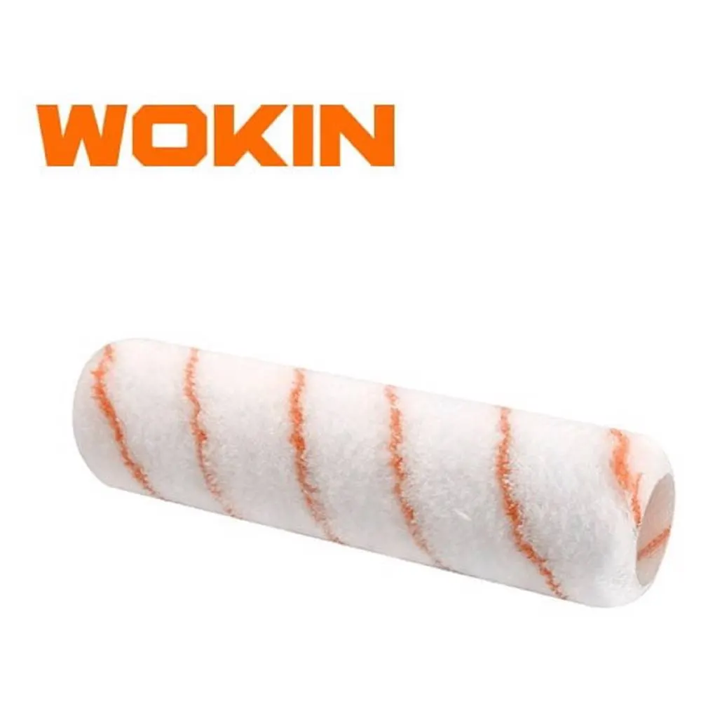 სამღებრო ლილვაკის სათადარიგო პირი Wokin 351307, 7\", Roller Cover, White