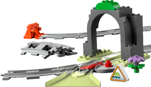 კონსტრუქტორი LEGO DUPLO Town Train Tunnel and Tracks Expansion Set 10425
