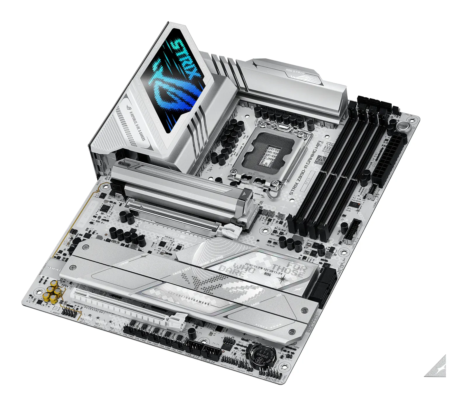 დედაპლატა ASUS Motherboard ROG STRIX Z890-A GAMING WIFI s1851 Z890 4xDDR5 M.2 DP HDMI Wi-Fi BT ATX