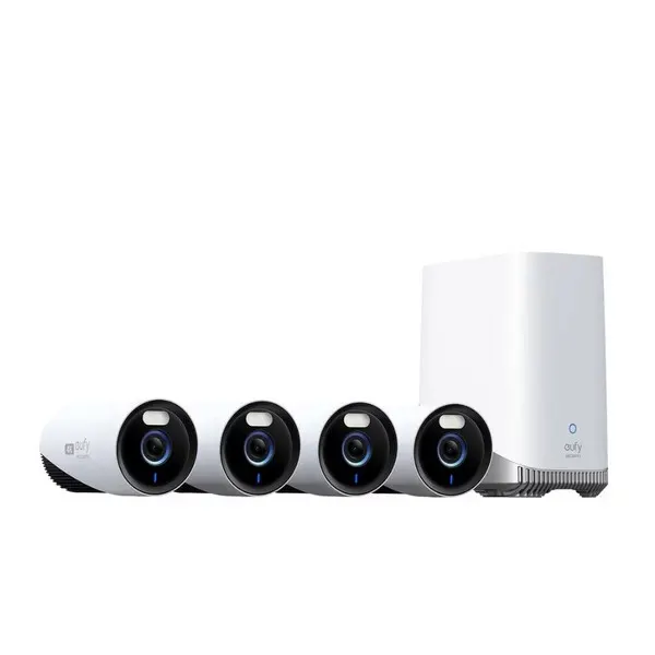 სმარტ კამერა EufyCam E330 Security Camera 4K - 3840 x 2160 (4K), Wi-Fi, 138° Viewing Angle, Up to 16TB, IP67 Waterproof