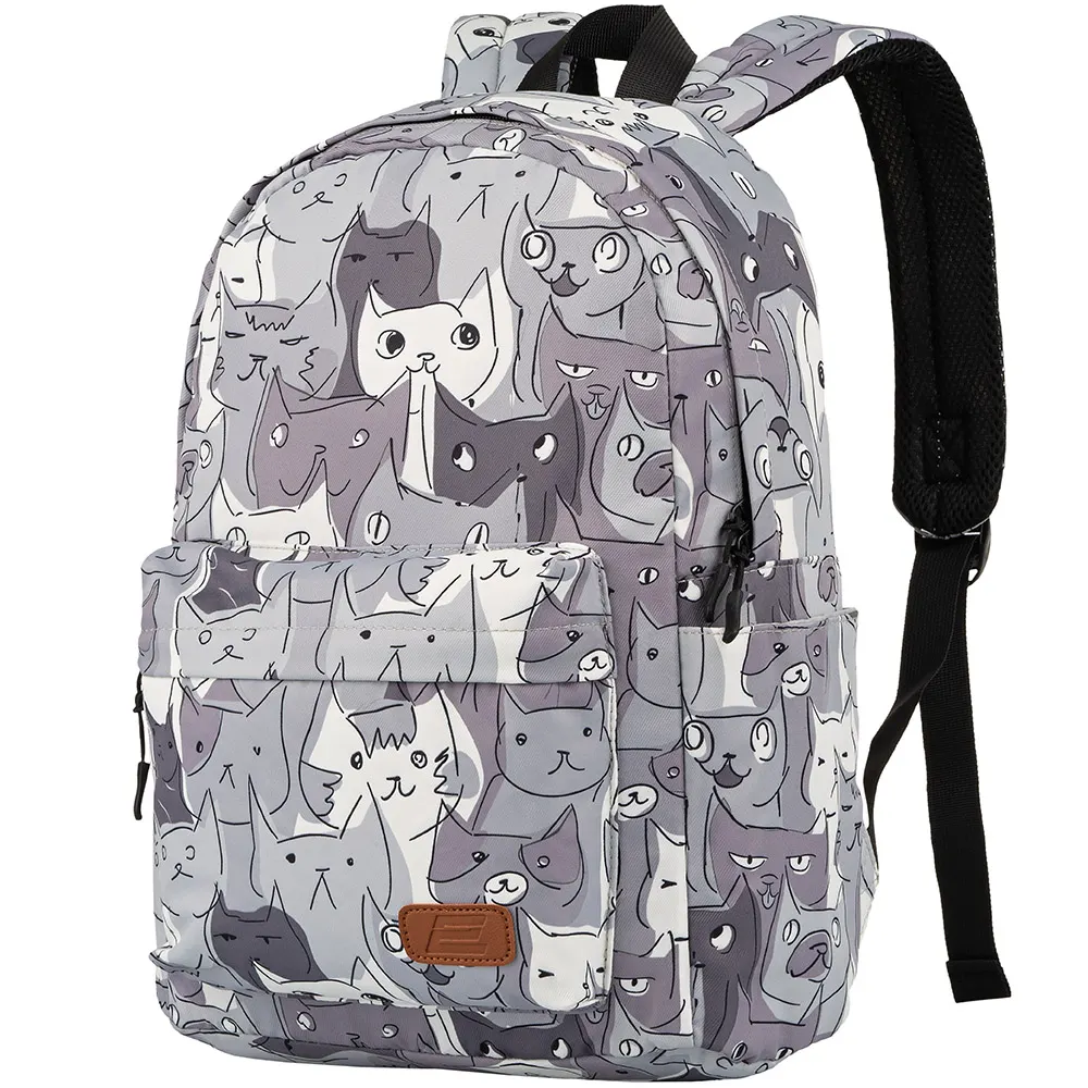 2E Backpack, TeensPack Cats, Gray