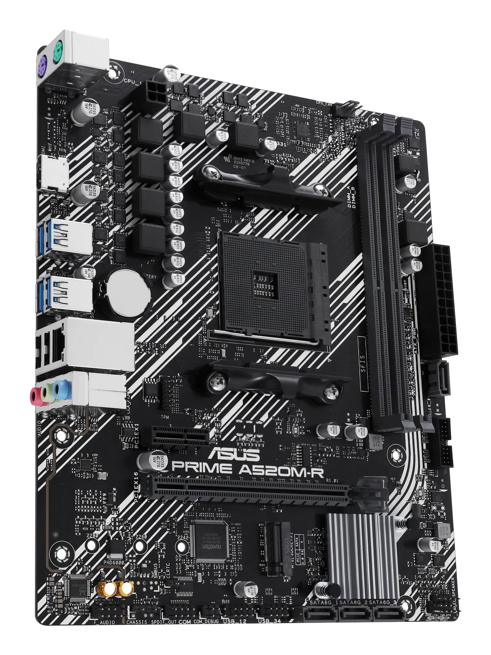 დედაპლატა ASUS Motherboard PRIME A520M-R sAM4 A520 2xDDR4 M.2 HDMI mATX