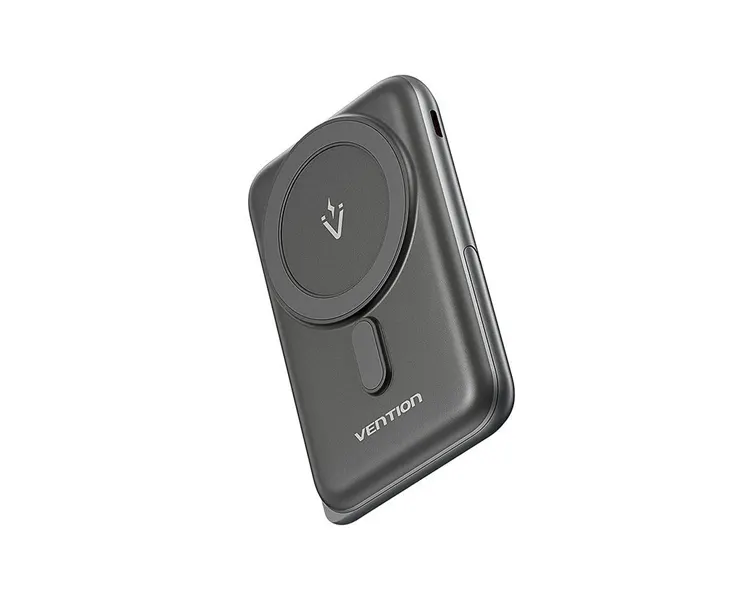 პორტატული დამტენი Vention FHNB0 10.000mAh Magnetic Wireless Power Bank 20W Black