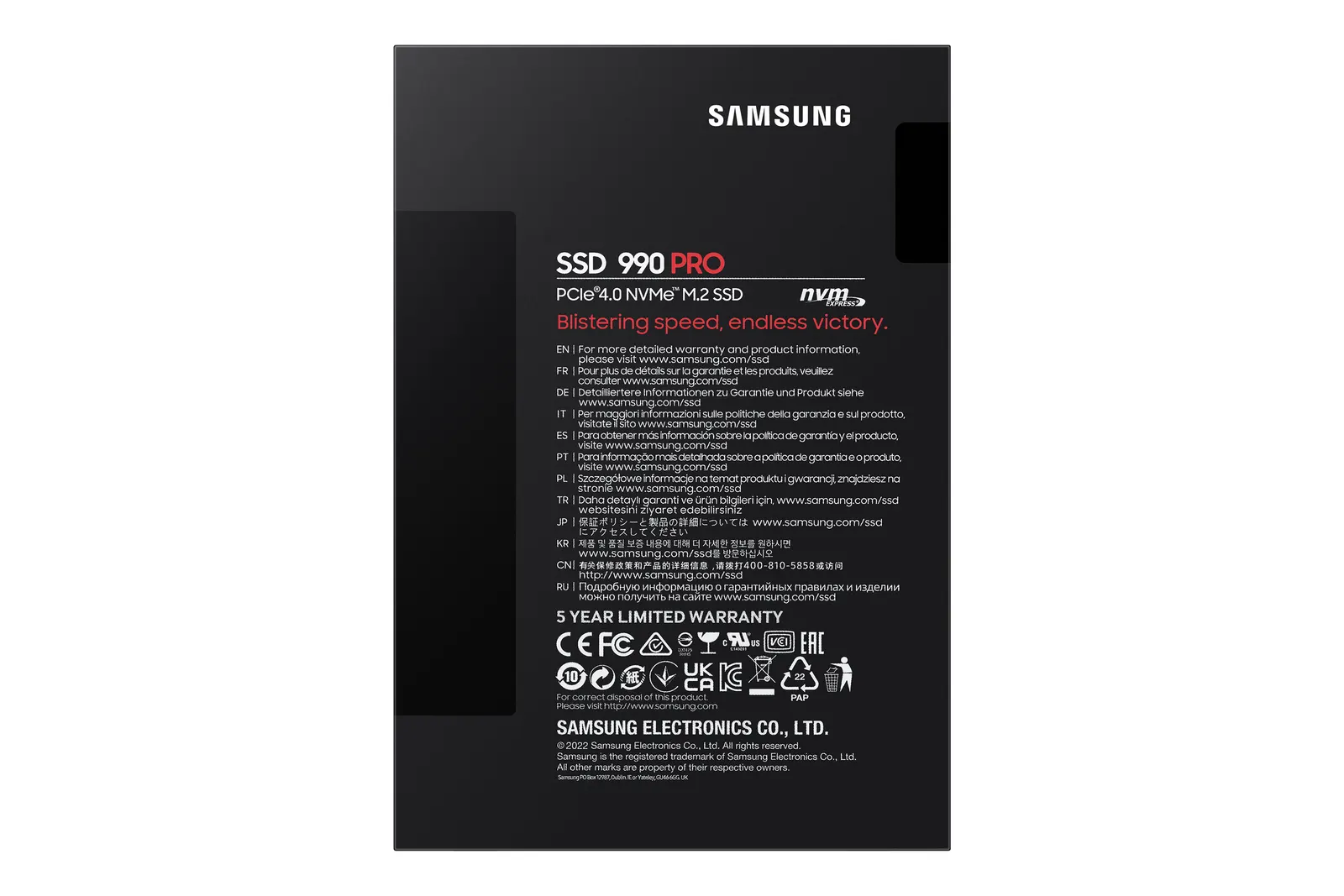 Samsung 990 PRO 4TB M.2 PCIe 4.0