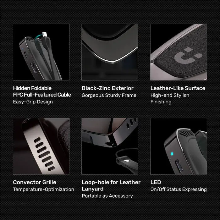 USB ჰაბი D1053A, UNITEK, USB HUB, 4-in-1 USB-C 10Gbps Hub.