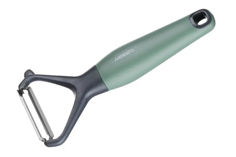 სათლელი ARDESTO Peeler Gemini, gray/green, s/s, pp with soft touch