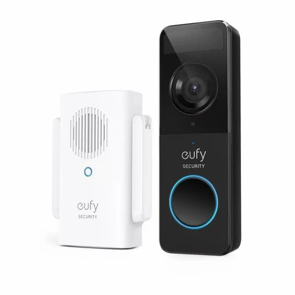 სმარტ კამერა Eufy Doorbell Set With Wireless Speaker - 1920 x 1080 (FHD), Wireless, 4500mAh Battery