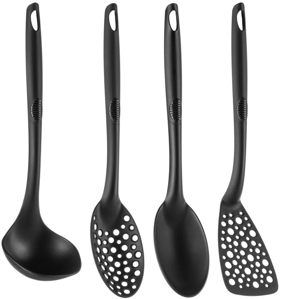 Ardesto Kitchen utensils set Gemini Gourmet, 4pcs, plastic, black