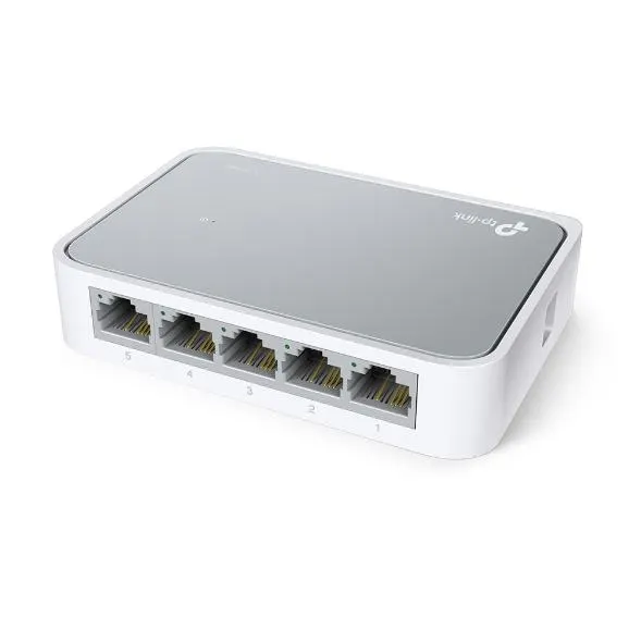 სვიჩი TP-Link, TL-SF1005D, 5-port 10/100M mini Desktop Switch, Plastic case