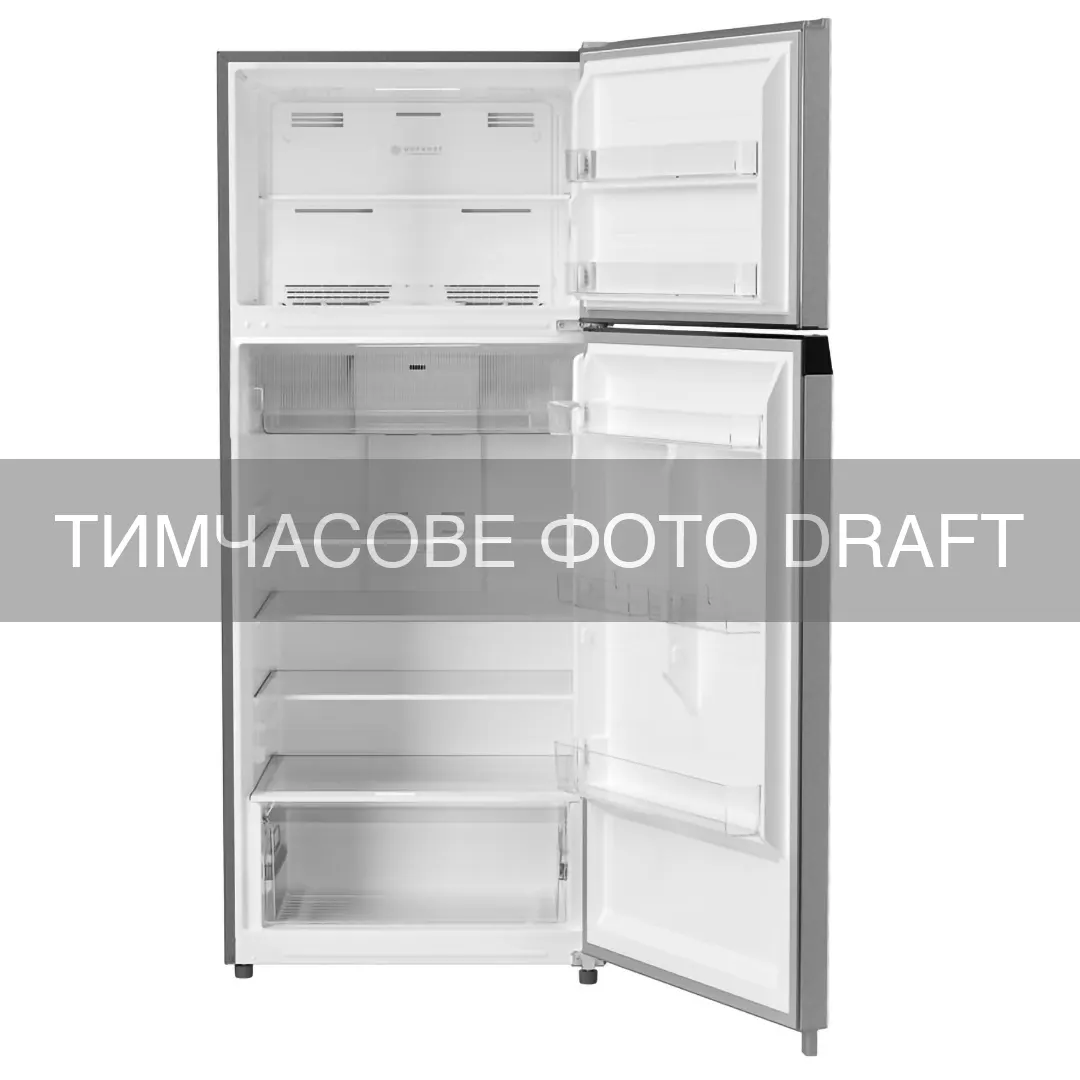 მაცივარი Refrigerator ARDESTO top freezer, 188x70x68, 2doors, A++, NF, inox