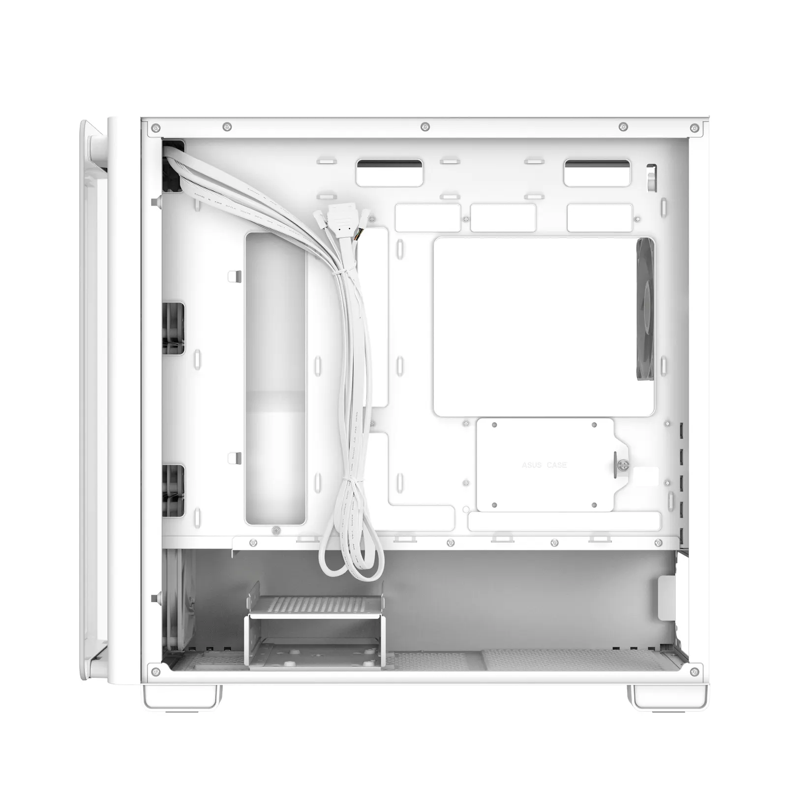 ქეისი ASUS A23 PLUS TG/ARGB FANS/WHT