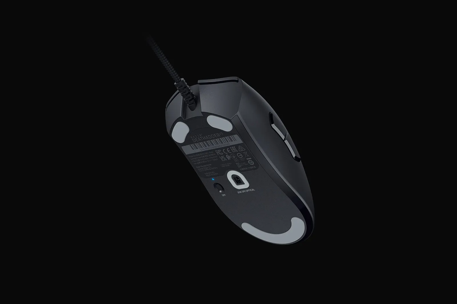 მაუსი Razer Mouse DeathAdder V3, USB-A, black