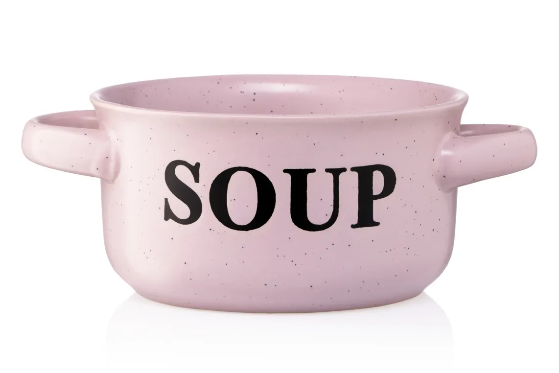 ჯამი Ardesto Bowl Alcor, 550ml, ceramics, pink