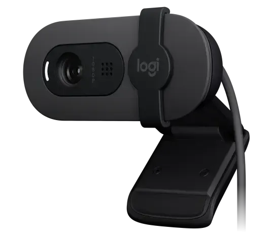 logitech, BRIO 100 Webcam Black