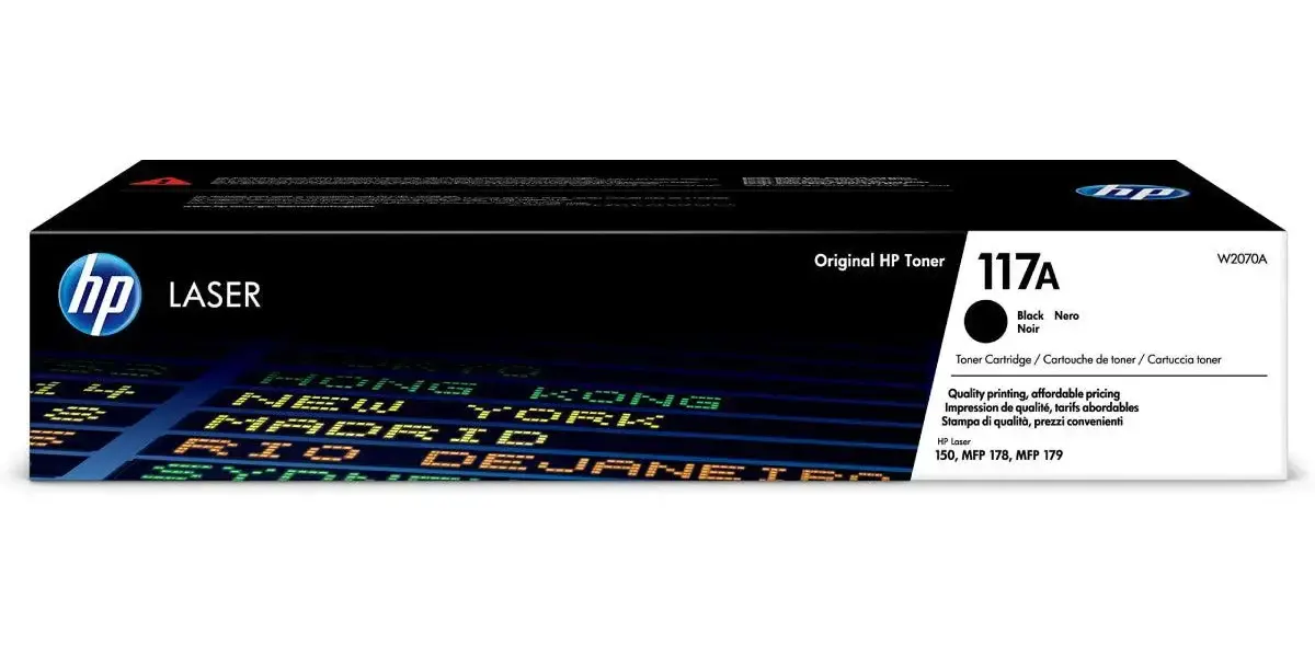 117A HP Toner Cartridge, Black (W2070A)