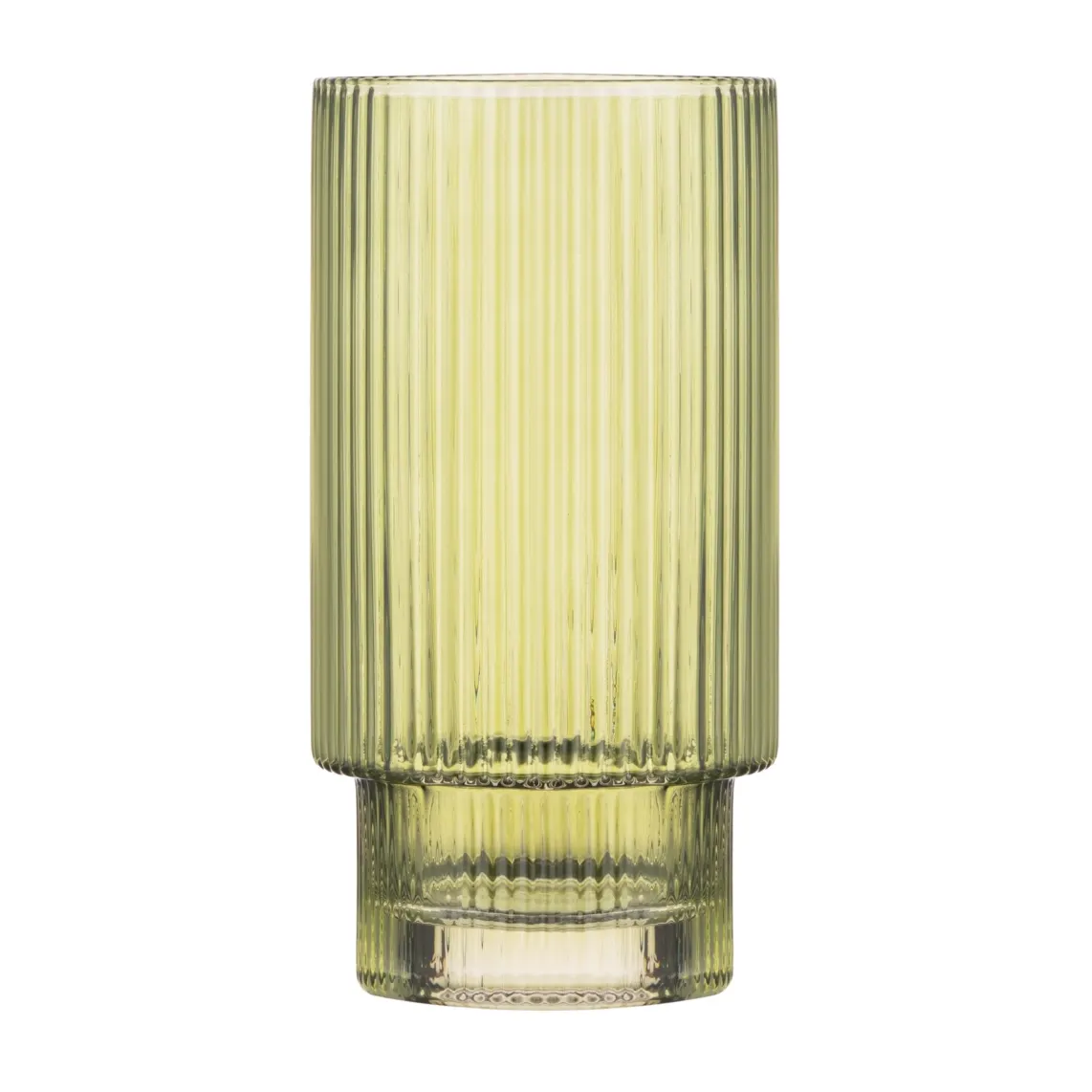 Ardesto Long glasses set, 380ml, 2pcs, glass, green