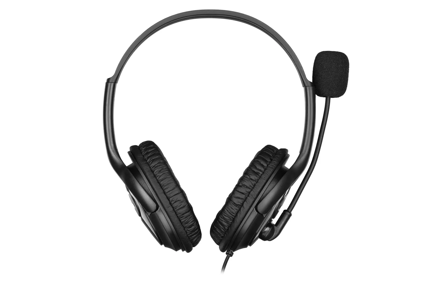 2E PC headset stereo Over-ear CH13 mini-jack, omni-mic, 1.2m, black