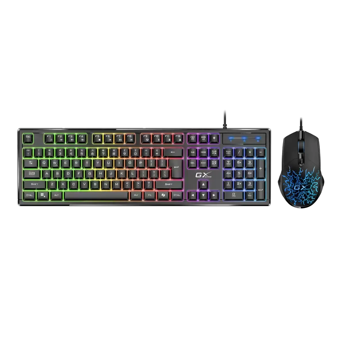 კლავიატურა Genius, Scorpion KM-GX3, AI Copilot Key, Keyboard + Mouse, Black