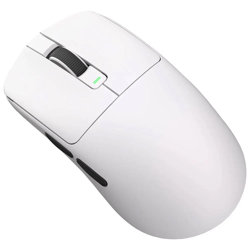 მაუსი Royal Kludge RK M3, Wireless, 2.4GHz, Bluetooth, USB, Gaming Mouse, White