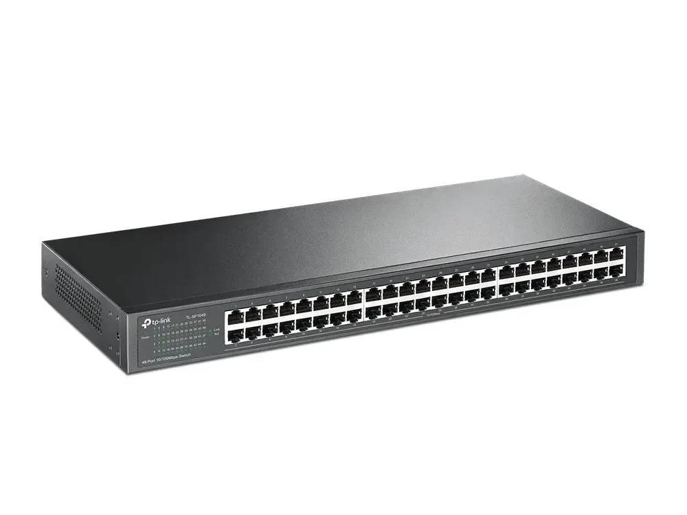TP-Link, TL-SF1048, 48-port 10/100M Switch, 48 10/100M RJ45 ports